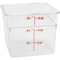 Cambro Container Clear  6Qt For  - Part# 6Sfscw135 6SFSCW135